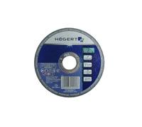 Högert Technik disco da taglio metallo 230 mm, per acciaio e inox, foro 22,23 mm, taglio potente e preciso senza bave, 12.250 giri/min, blu/grigio, 1 pezzo