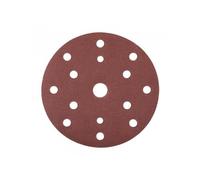 Högert Technik Heller HT8D134 - Disco abrasivo forato, per metallo, ø150 mm, #120, 5 pezzi