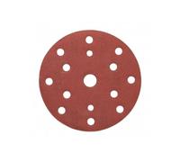 Högert Technik Heller HT8D137 - Disco abrasivo forato, per metallo, ø150 mm, #220, 5 pezzi