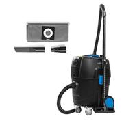 Högert Technik HT2E410, Vacuum_Cleaner, Nero, 30 L mit automatischer Filterreinigung