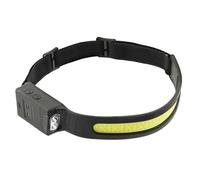 Högert Technik - Lampada frontale LED COB USB | lampada frontale a LED USB | sensore di movimento e 5 modalità di funzionamento dotate | Alimentazione 3,7 V 1200 mAh, agli ioni di litio
