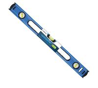 Högert Technik - Livella a bolla 150 cm, dispone di 3 libellule: 0 ° / 45 ° / 90 °, livella a bolla in alluminio, terminali ammortizzanti, dimensioni: 150 x 5,65 x 2,1 cm, HT4M015