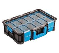 Högert Technik - Organizer con Copertura in Policarbonato con Tazze, Portata Fino a 20 kg, Resistente ai Danni, Antipolvere, Robuste Chiusure in ABS, Struttura Modulare - HT7G503