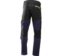 Högert Technik Pantaloni da Lavoro Uomo 4-Way Stretch con Rinforzo Cordura, Cerniera YKK, Idrorepellenti, Pantaloni Protettivi Elastici Plum Abbigliamento da Lavoro Navy, M (50)