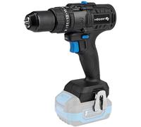 HÖGERT TECHNIK Perceuse à percussion brushless 18V, couple 100 Nm, mandrin 13 mm, 23 réglages de couple, éclairage LED, sans batterie, engrenage métallique