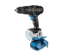 HÖGERT TECHNIK Perceuse à percussion sans fil 18V, couple 50 Nm, mandrin Auto-Lock 13 mm, 21+1+1 réglages de couple, éclairage LED, engrenage métallique + PROMO batterie 2,0 Ah