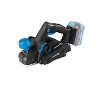 HÖGERT TECHNIK Pialla a Batteria Brushless 18V - 82mm Larghezza, 16000 RPM, Suola Alluminio, OneAccuSystem Legno