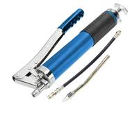 HÖGERT TECHNIK pistola grasso 10000 PSI manuale 600 g con leva - dosaggio preciso tramite tubo flessibile ad alta pressione per lubrificazione semplice, siringa lubrificante
