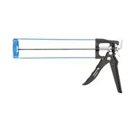 HÖGERT TECHNIK - Pressa per cartucce in silicone, acrilico, colla e sigillanti, pistola per pressatura per cartucce da 310 ml, robusta pistola a pressione per artigianato e costruzione