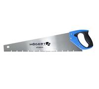 Högert Technik - Sega a mano 450 mm - 7 TPI, 48 - 50 HRC - Sega a mano per tagliare legno, truciolare e altri materiali in legno - sega