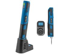 HÖGERT TECHNIK Stazione di saldatura a batteria, 4 V, 1500 mAh, 450 °C, USB-C, riscaldamento rapido in 30 secondi, con accessori, ideale per installazioni elettriche auto e a basso voltaggio