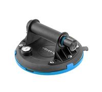 Högert Technik - Tazza a mano da 200 mm con manometro | Carico massimo: 190 kg | Aspiratore manuale | Ventosa resistente | La ventosa viene utilizzata per il trasporto di vetri della finestra, oggetti
