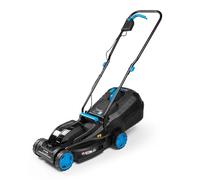 HÖGERT TECHNIK - Tosaerba a batteria 18 V 32 cm, elettrico senza spazzole con cesto di raccolta, tosaerba compatto, tosaerba senza fili per prati di piccole e medie dimensioni