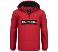 Höhenhorn Allesso - Giacca a vento da uomo con marsupio, foderata, Colore: rosso, XXXL