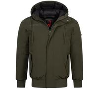 Höhenhorn Alpwall, giacca invernale da uomo, foderata, impermeabile, traspirante, verde, L