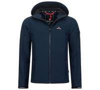Höhenhorn Altus Giacca softshell da uomo, per esterni, funzionale, per il tempo libero, impermeabile, traspirante, calda, con fodera interna in micropile, blu notte, XXXL