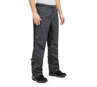 Höhenhorn Pluvia Pantaloni da uomo, impermeabili, antipioggia, per colonna d'acqua fino a 5000 mm, traspiranti, con custodia per il trasporto, per attività all’aperto, grigio., L