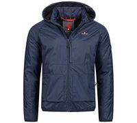 Höhenhorn, Skibbo - Giacca da uomo per il tempo libero, imbottita, per le mezze stagioni, Blu scuro, L