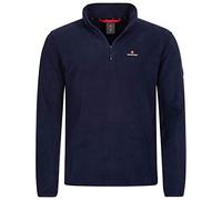 Höhenhorn Skyja - Felpa in pile da uomo con mezza zip, Blu scuro, XL