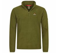 Höhenhorn Skyja - Felpa in pile da uomo con mezza zip, verde, S