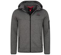 Höhenhorn Tacul - Giacca da uomo con interno in pile, in tessuto lavorato a maglia, per attività all'aria aperta, con colletto alto, calda, disponibile in più colori, taglie S - 3XL, M