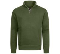 Höhenhorn Troiberg - Maglione da uomo con zip a 1/4, con colletto blu, 3XL, blu, taglia 3XL, verde, M