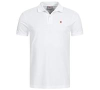 Höhenhorn Waliss Polo da uomo Regular Fit Polo in cotone comodo di alta qualità Stile elegante alla moda, bianco, S