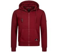 Höhenhorn Woodberg Felpa con cappuccio pullover sweatshirt da uomo, Colore: rosso, XL