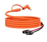 Hoeine Cavo adattatore da MC4 a jack da 8 mm, spina universale per pannello solare e DC8020/7909 compatibile con Bluetti, Yeti, Anker, Jackery, centrale elettrica portatile per campeggio, camper