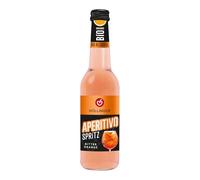 Höllinger Aperitivo Spritz Biologico, Bevanda Analcolica al Gusto di Bitter Orange, 12 Bottiglie da 330ml, Senza Alcol, in Vetro