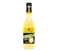 Höllinger Limoncello Bio Analcolico Sparkling - Bevanda Bio al Limone, Mocktail e Aperitivo Senza Alcol, Cocktail Analcolico Pronto da Bere, Vegan, 12 × 330 ml