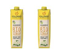 Höllinger sciroppo di sambuco biologico, 1000ml (Confezione da 2)