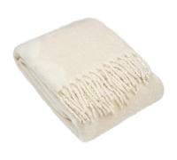 Hoem Meta Jacquard Plaid con frange