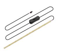 Hoembpn Kit di strisce luminose COB 24 V solo per Bambu Lab A1 stampante 3D con interruttore, connettore MX3 super luminoso barre lampade LED accessori con prolunga di 800 mm