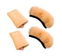 Hoement 1 Set Manica Limitatrice Di Pressione Sotto Le Ascelle Fodera Stampella Ascella Braccia Inguine Da Passeggio Maniglia Impugnatura Copertura Sottotetto Reggiseni Scudi