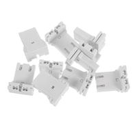 Hoement 10 Pezzi Di Presa Bianca Per Lampada Fluorescente A U Tubo Universale Di Ricambio Per Soffitta Grande Attacco Circolare Fluorescente Per Interni Globo