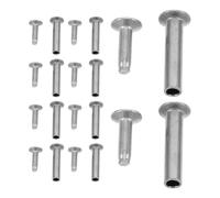 Hoement 10 Pezzi Rivetti in Metallo per Manici di Spatola e Mestolo Kit Accessori Cucina Connessione Forte e Compatibilità Ampia per Riparazione in Cucina ad Alte Temperature