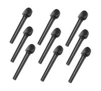 Hoement 12 pezzi Piroli Accordatura Oud in Ebano con Intarsio Occhio di Pesce Accessori Musicali Resistenti e Portatili per Strumenti Corda