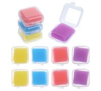 Hoement 12 Scatole Diamond Art Painting Glue Clay Diamond Drawing Clay in Silicone/Box 12 Box e Cross-Stitch Tools