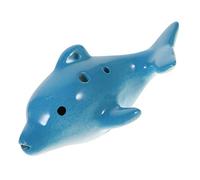 Hoement 1pezzi Ocarina Ceramica Portatile Forma Per Principianti Strumento Musicale Per Ragazza e Adulti Ocarina Ceramica Colorata Creativo Per Amanti Della