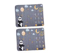Hoement 1set Coperta Fotografica Per Frame Marker Tappeto Per Traguardi Mensili Morbido Flanella Per Creare Ricordi Preziosi e Adorabili Foto Del Tuo