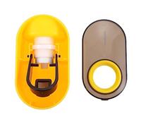 Hoement 1set Dispenser Di Dentifricio Parete Con Supporto Per Spazzolino Strizzatore Pratico Senza Foratura Struttura Resistente Estrazione Quantitativa e Facile Utilizzo Colore Casuale