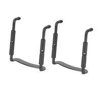 Hoement 2 Pz viti in metallo per mentoniera violino vite morsetto viola aiutanti di violino fai da te Viti per poggiabraccio violino Viti congiunte per poggiabraccio violino Black