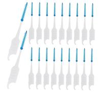 Hoement 200pezzi Scovolini Interdentali Morbido Accessori Per La Pulizia Orale e Dei Denti Strumenti Flessibili Per Gengive Sane e Alito Fresco Per Casa e Viaggi