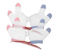 Hoement 2paia Guanto Antisucchiamento Per Ragazzo Ragazza Ragazza Protettivo Traspirante Per Dita Coulisse e Design Rete Per Respirazione Libera