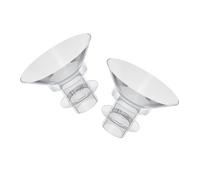 Hoement 2pezzi Inserti Flangiati in Silicone Per Tiralatte Piccoli Inserti Sostitutivi Lavabili Parti Di Ricambio Per Tiralatte Indossabile e Elettrico