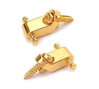 Hoement 2sets Roller String Tree Per Chitarra Elettrica Facile Installazione Stress Sulle Corde Duraturo e Leggero
