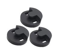 Hoement 3 Pezzi Violoncello Muto Silenziatore Per Violoncello Pad Mute Per Strumenti Musicali Parti Mute Smorzatore Gomma Da Cancellare Nero