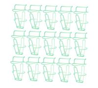 Hoement 30 pezzi Copertura Rete Bottiglia Plastica per Infusione Supporto Sospeso per Bottiglie Soluzione Intravenosa e Infusione Installazione Veloce e Resistente Adatto Ospedali e