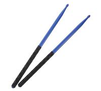 Hoement 3paia Nylon Drum Sticks with Non-skid Covers for Practice Lightweight Percussion Sticks Suitable for Drums Jazz and Concerts Comfortable Grip and Smooth Texture